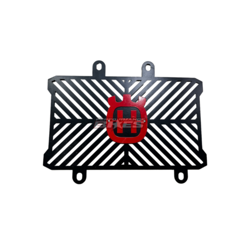 HUSQVARNA RADIATOR GUARD VSHAPE (RED)