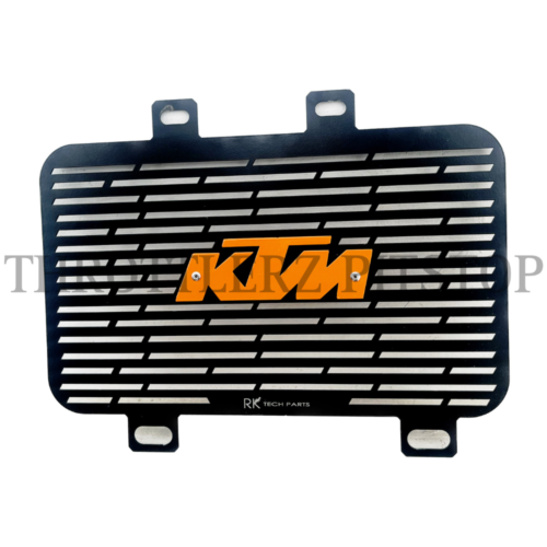 KTM RADIATOR GUARD CHECKED LOGO