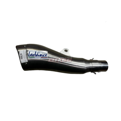 LEOVINCE BEND EXHAUST SILVER