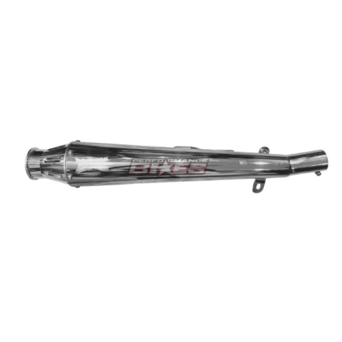 MOTO TORQUE LAUNCHER EXHAUST :CHROME