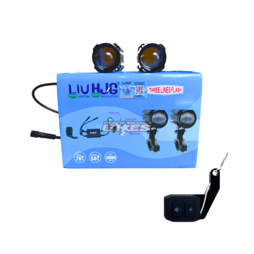 HJG MINI DRIVING LIGHT WIRELESS FLICKING TYPE W/HARNESS