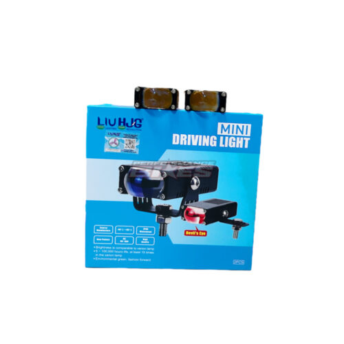 HJG DUAL COLOUR FOG LIGHT DEVIL EYE