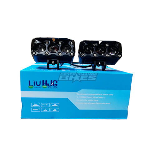 HJG TRIO FOG DRIVING LIGHT W/HARNESS