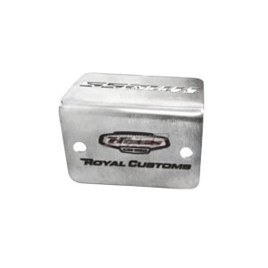 HONDA H'NESS FRONT DISC OIL CAP -SILVER