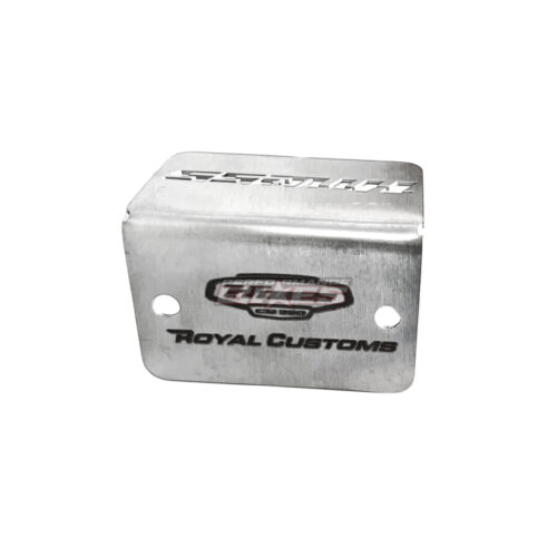 HONDA H’NESS FRONT DISC OIL CAP -SILVER