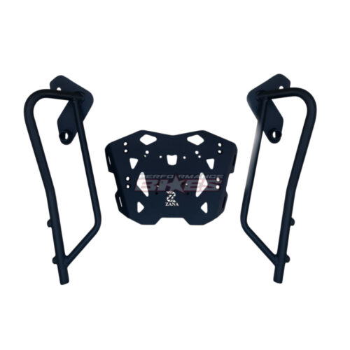 ZANA DUKE 390/250CC TOP RACK WITH PLATE T-2 : BLACK
