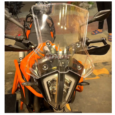 KTM ADV VISORS W/CLAMP (POLYCARBONATE)