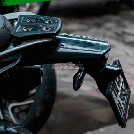 MX REAR FENDER :BLACK