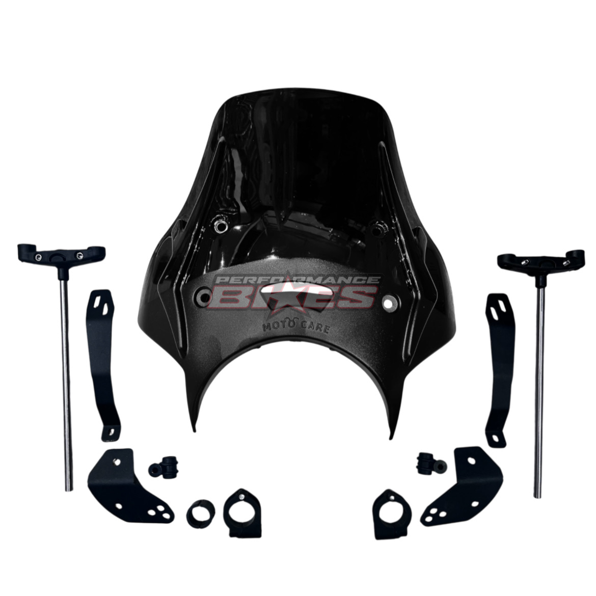 HHONDA H'NESS VISORS W/CLAMP (POLYCARBONATE)