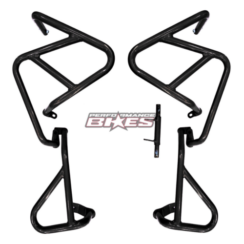 KTM ADVENTURE UPPER/LOWER CRASHGUARD:BLACK 211B