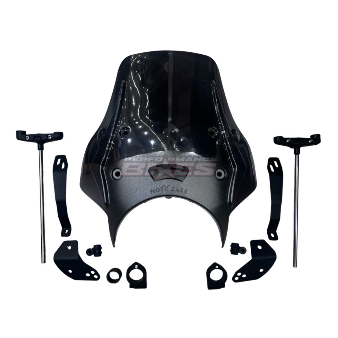 TRIUMPH VISORS W/CLAMP (POLYCARBONATE)