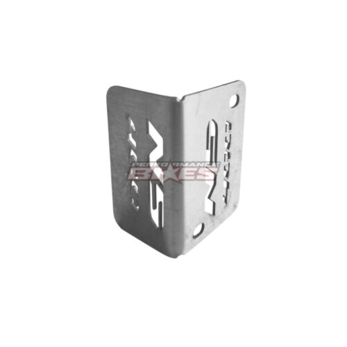 NS400 FRONT DISC OIL CAP:SILVER