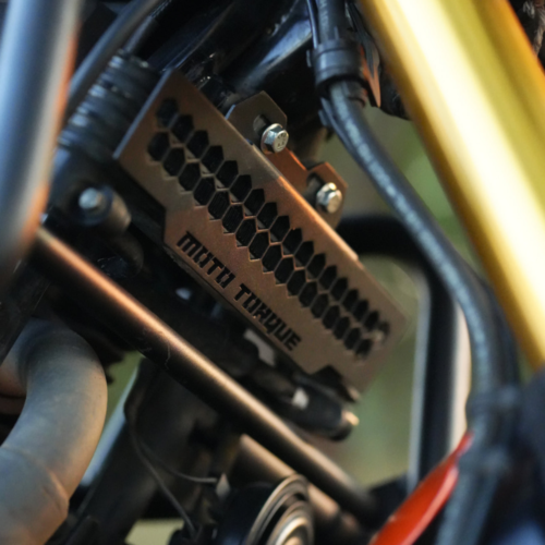 MOTO TORQUE TVS RONIN RAD GUARD:BLACK