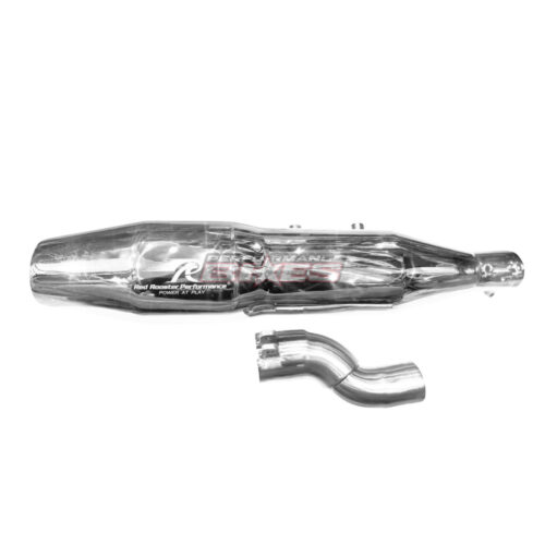 RED ROOSTER BLAZE TRIUMPH SPEED 400 &T4 EXHAUST : POLISH