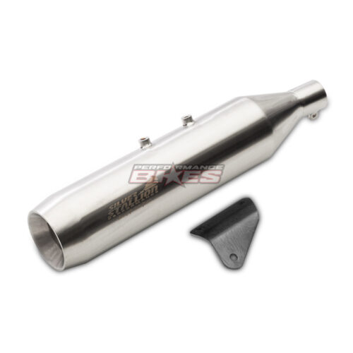 SSP EXHAUST :GLIDE HIMALAYAN 410/SCRAM 440 :SILVER