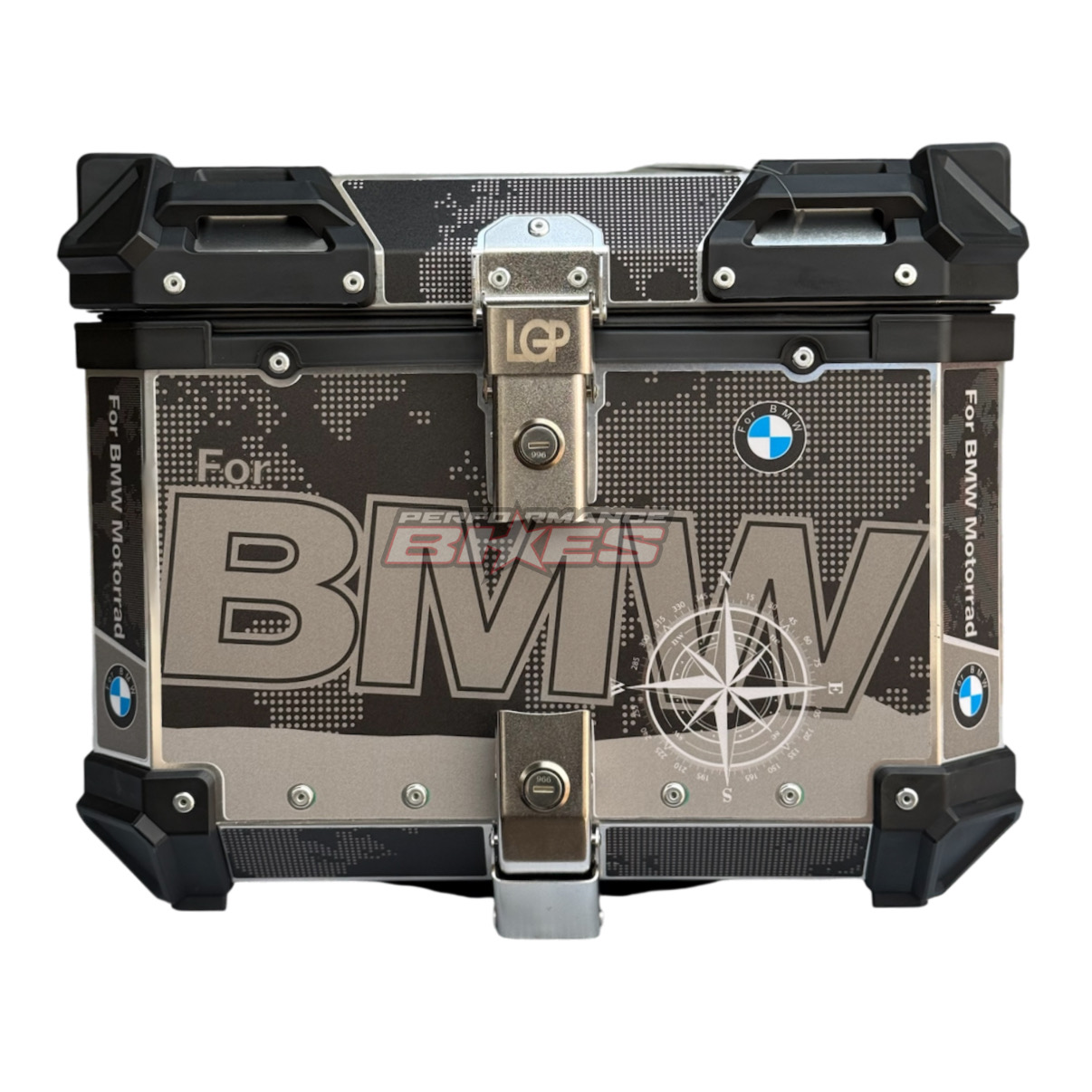 LGP TOP PANNIER BMW BLK DRAW 45L