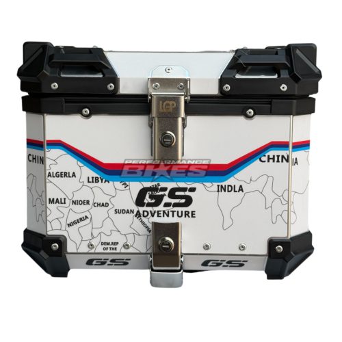 LGP TOP PANNIER GS WHITE STICKER 45L