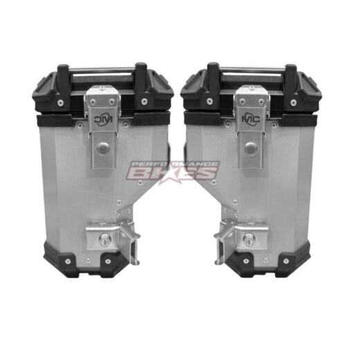 MOTOCARE ALUMINIUM SIDE BOX 36L CUTOUT TYPE