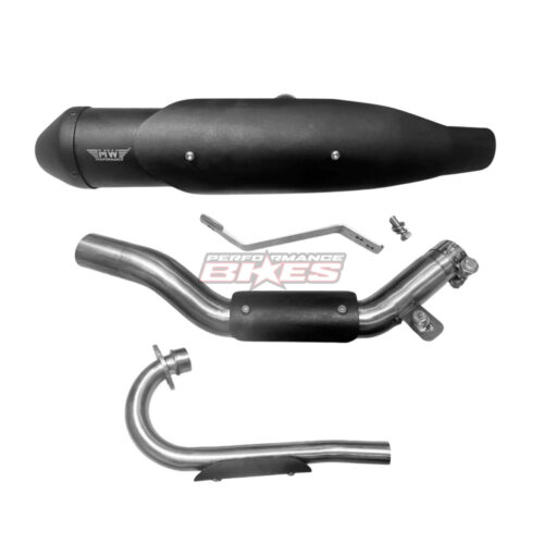 MOTOWINGS HERO XPULSE BS4 EXHAUST:BLACK 211B