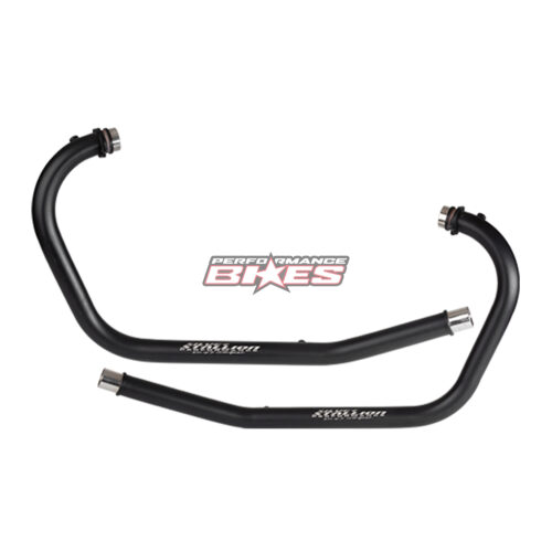 SSP BEND PIPE:INTERCEPTOR /GT650 :MATT BLACK
