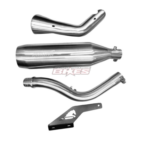 SSP EXHAUST :HIMALAYAN 450/GUERRILLA CROSS COUNTRY BRUSHED